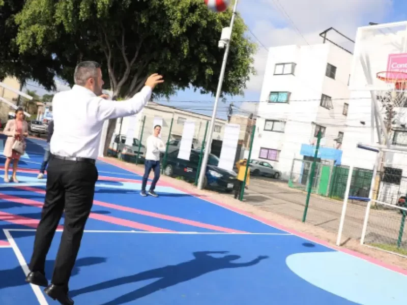 En La Libertad, Ayuntamiento de Puebla rehabilita parque con 2.4 millones de pesos