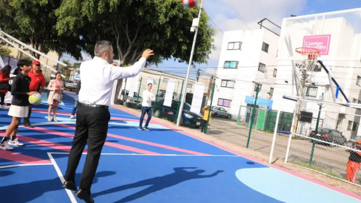 En La Libertad, Ayuntamiento de Puebla rehabilita parque con 2.4 millones de pesos