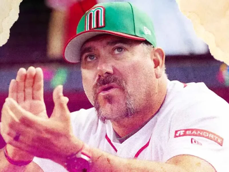 Benjamín Gil es el manager de la Selección Mexicana de Béisbol en el Premier 12