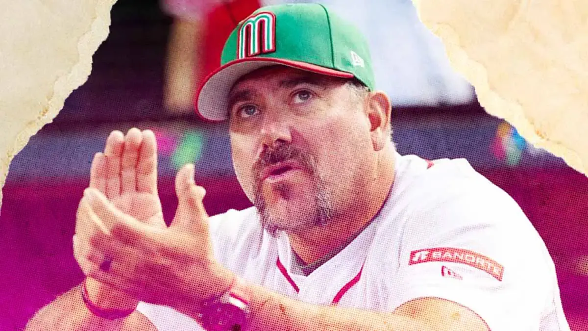Benjamín Gil es el manager de la Selección Mexicana de Béisbol en el Premier 12