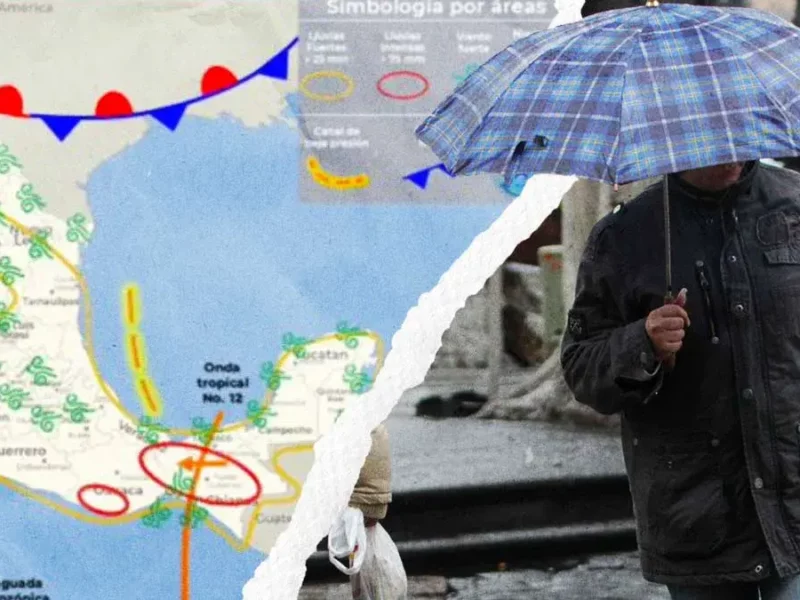 Onda Tropical 12 llega a Puebla, se esperan lluvias, granizo y fuertes vientos