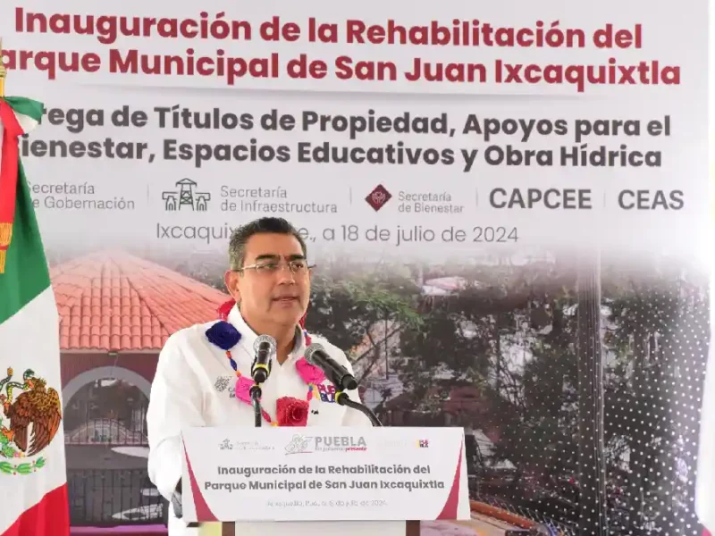Por visión del gobierno estatal, Puebla es unida y próspera: Sergio Salomón