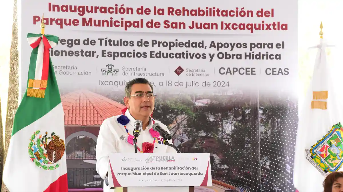 Por visión del gobierno estatal, Puebla es unida y próspera: Sergio Salomón