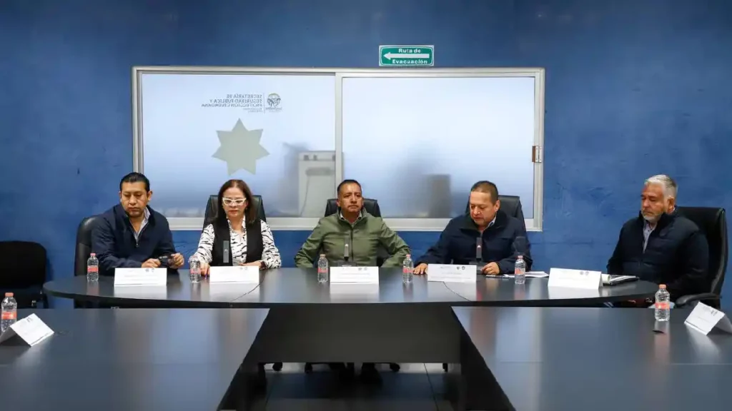 Encabeza Mundo Tlatehui Mesa Semanal de Seguridad y Justicia