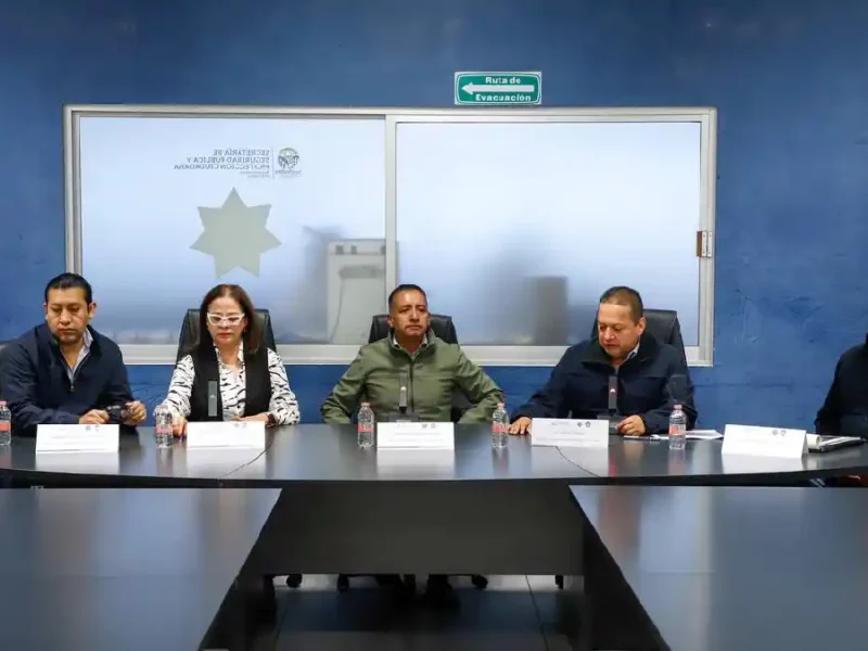Encabeza Mundo Tlatehui Mesa Semanal de Seguridad y Justicia