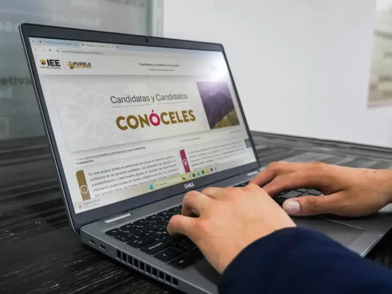 Sistema de “Candidatas y Candidatos, Conóceles” del IEE suma más de 137 mil visitas