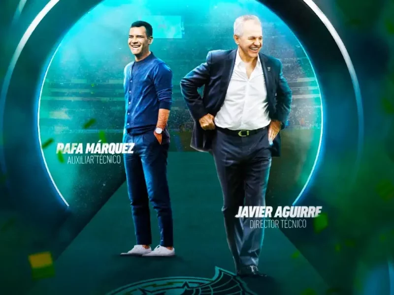 Javier Aguirre y Rafael Márquez tomarán las riendas de la Selección Mexicana  