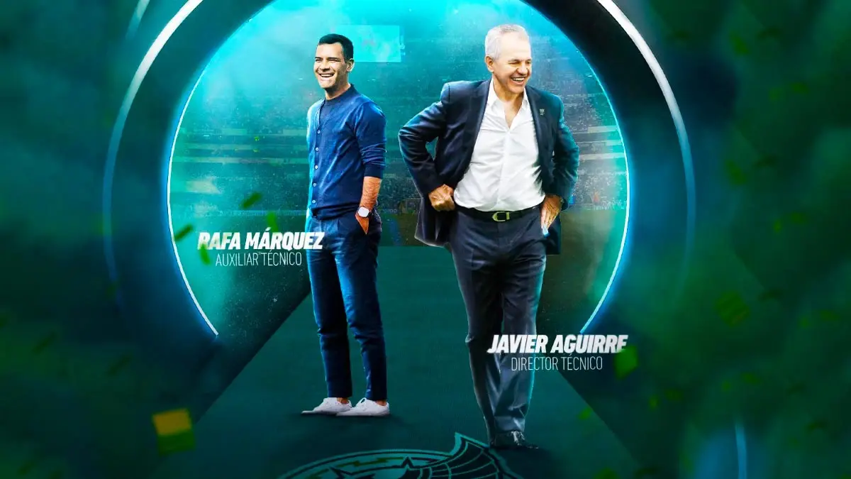 Javier Aguirre y Rafael Márquez tomarán las riendas de la Selección Mexicana  