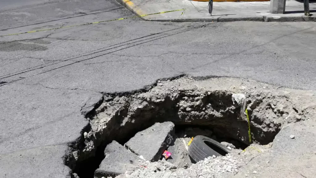 Esta es la zona de la Ciudad de Puebla con más denuncias por socavones