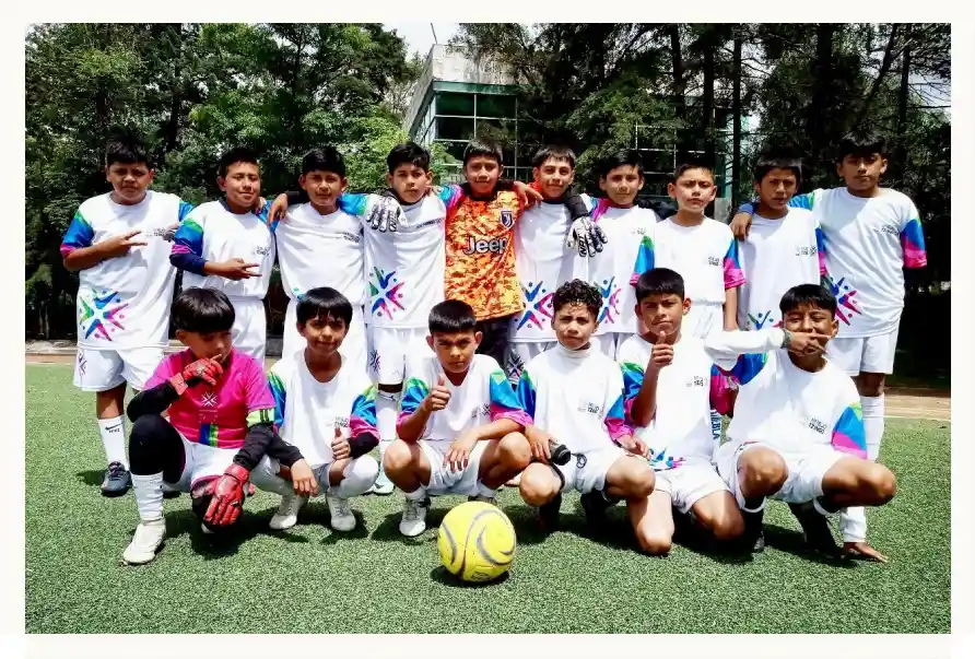 Alumnos de la Escuela de Iniciación Deportiva de Fútbol de Huejotzingo destacan en torneo copa franja 2024