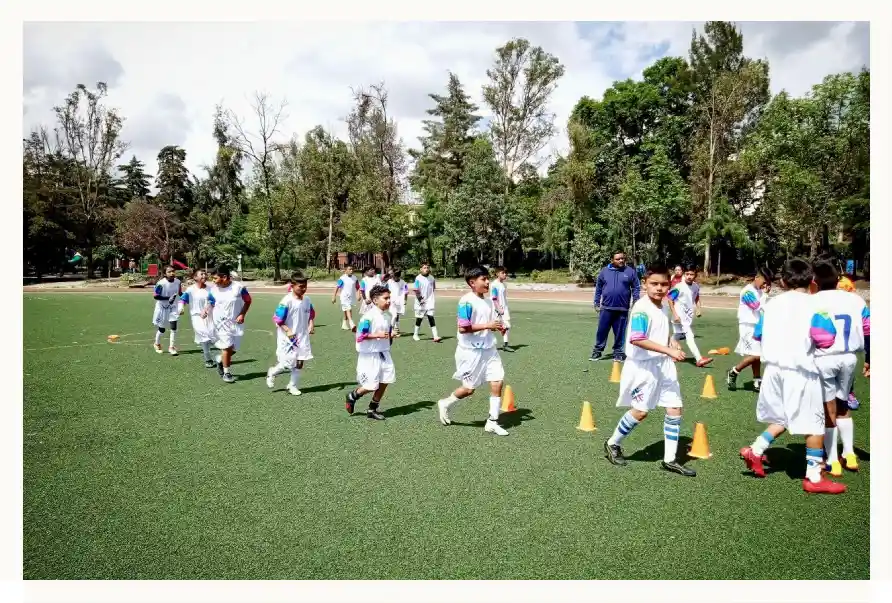 Alumnos de la Escuela de Iniciación Deportiva de Fútbol de Huejotzingo destacan en torneo copa franja 2024