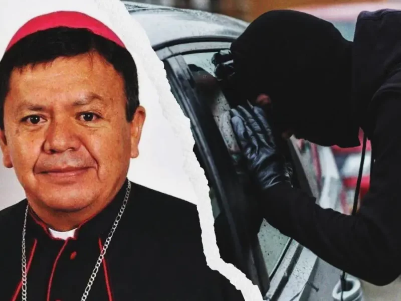 Asaltaron al Obispo de Tehuacán en Atexcal, se llevaron su camioneta