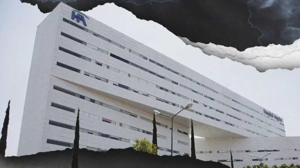 Denuncian negligencia en el Hospital Ángeles, mujer entró por una curación y terminó en Urgencias