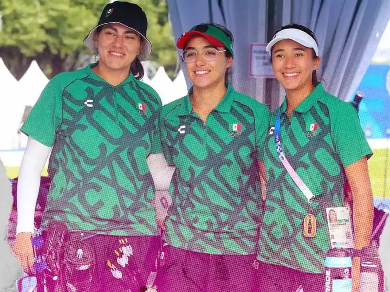 Mexicanas debutan con éxito en tiro con arco durante los Juegos Olímpicos de París 2024