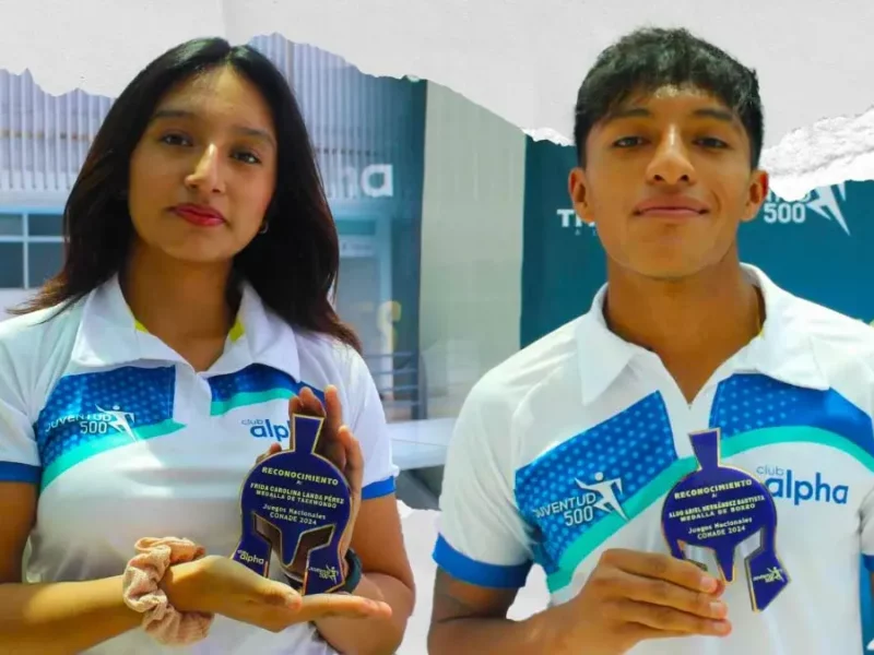 Medallistas de Nacionales CONADE recibieron reconocimiento de Club Alpha