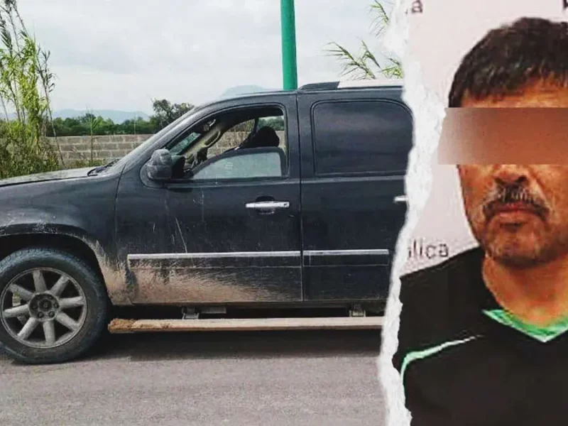 Hombre viajaba con arma sin licencia y en camioneta blindada, lo detienen en Tehuacán