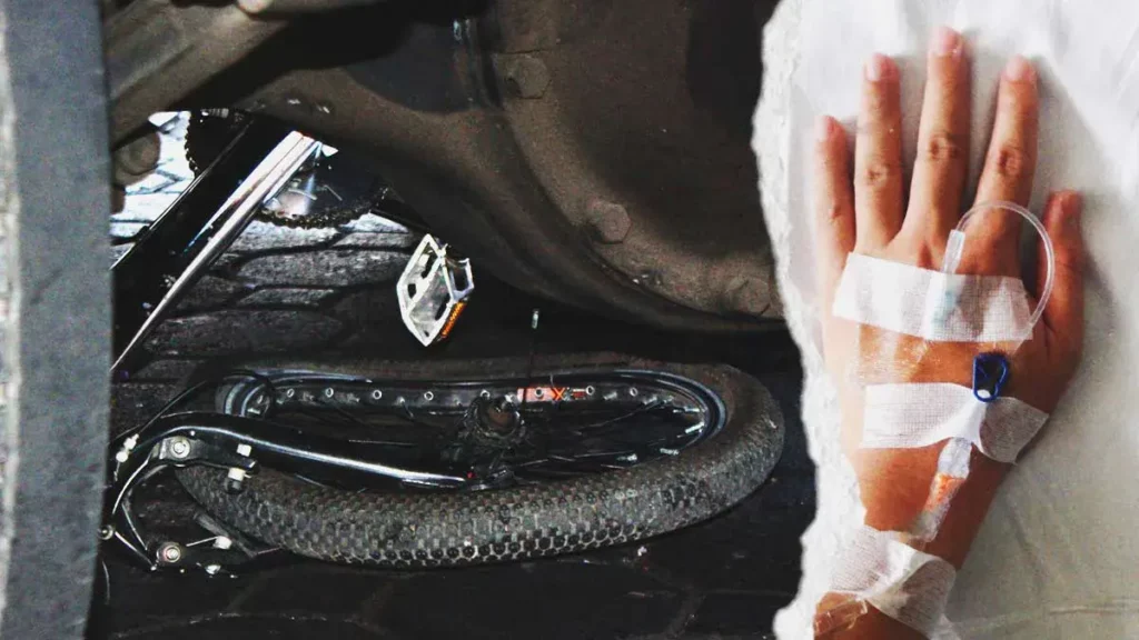 Declaran con muerte cerebral a ciclista tras impactó de patrulla de Tránsito Municipal de Puebla