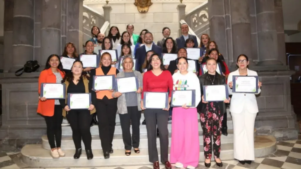 Reconoce Ayuntamiento de Puebla a estancias infantiles que promueven el aprendizaje a través de juego