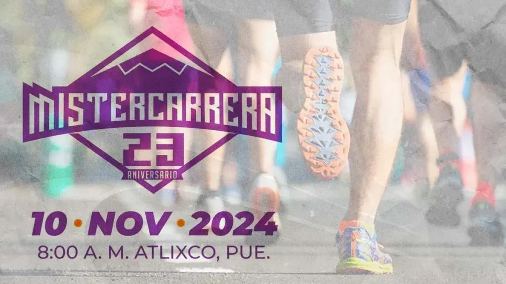 Atlixco será sede de la Mistercarrera 2024; aquí fechas, precios y distancias