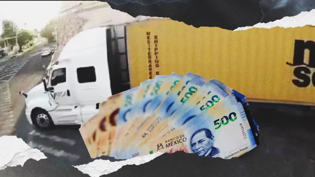 Roban tráiler que transportaba material valuado en millón 600 mil pesos en Puebla