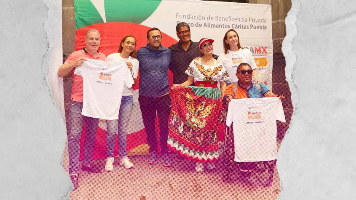Presentan playera de la carrera “Corre por Puebla con Causa” 