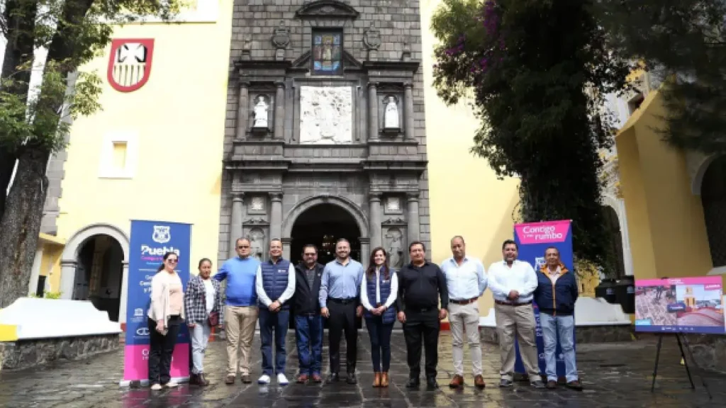 Gobierno municipal da mantenimiento a fachadas de tres templos de Puebla capital