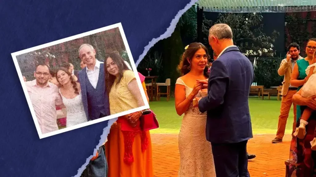 Hugo López-Gatell y Rebeca Peralta se casaron en la Ciudad de México