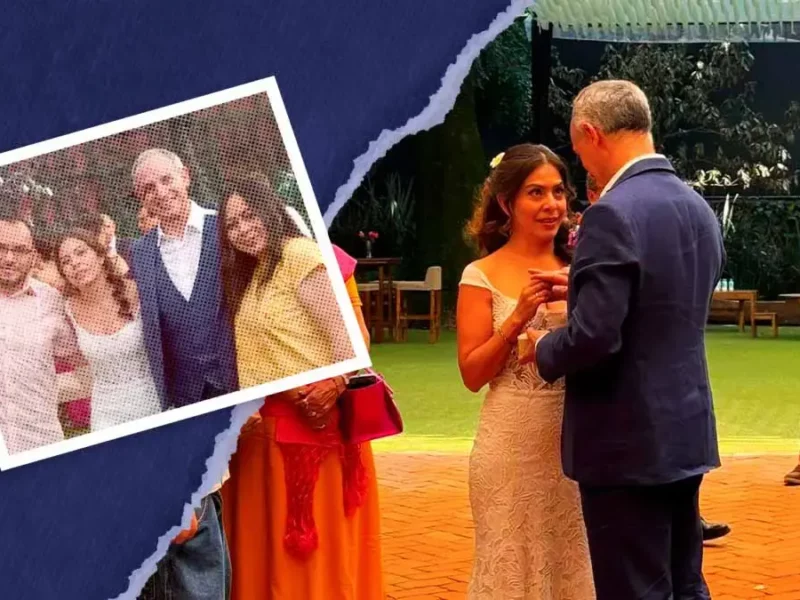 Hugo López-Gatell y Rebeca Peralta se casaron en la Ciudad de México