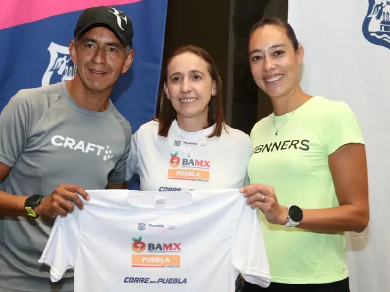 Banco de alimentos y Ayuntamiento de Puebla presentan "Corre por Puebla con Causa"