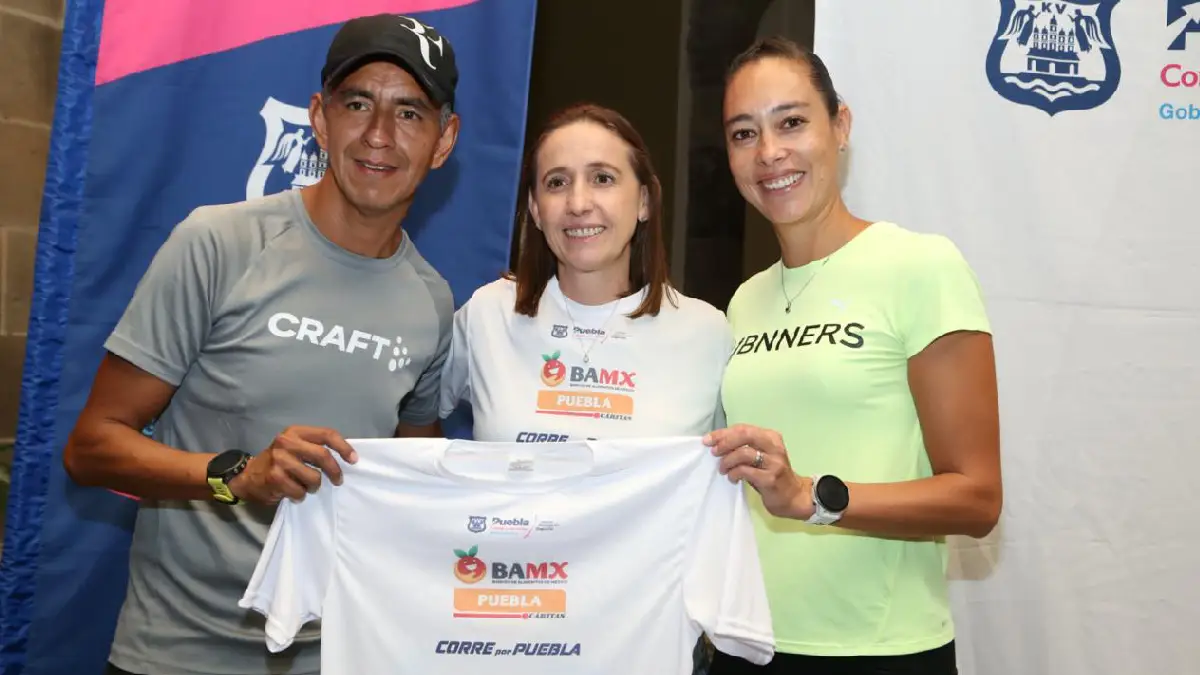 Banco de alimentos y Ayuntamiento de Puebla presentan "Corre por Puebla con Causa"