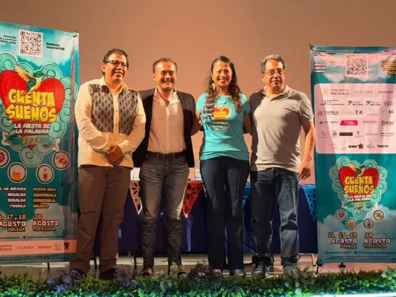 Ayuntamiento de Puebla impulsará el festival "Cuenta Sueños: La Fiesta de la Palabra"