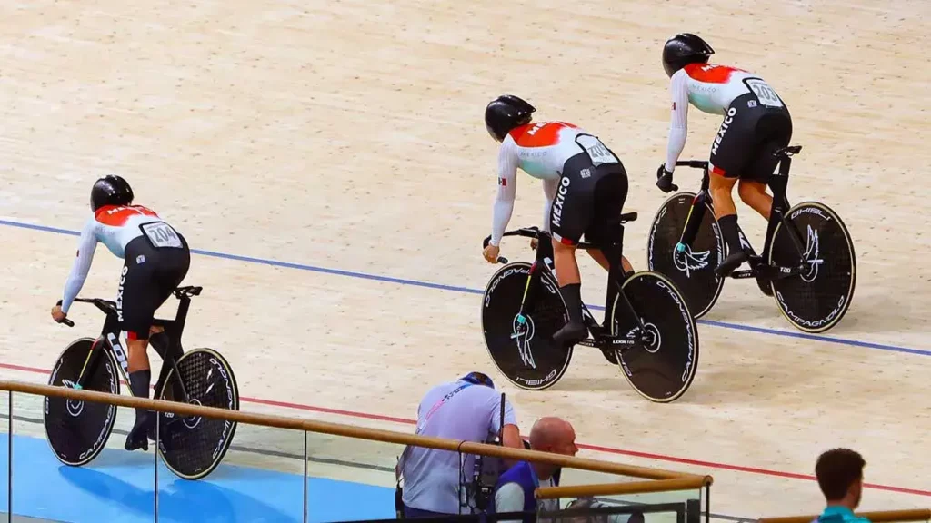Equipo de Ciclismo de Pista Femenil de México, quinto lugar en Juegos Olímpicos París 2024