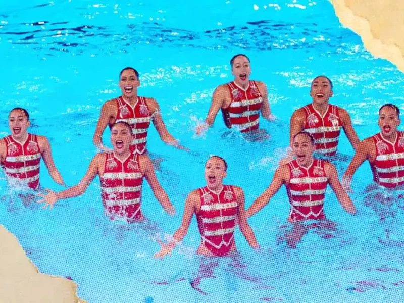 Equipo de natación artística de México debuta en Juegos Olímpicos París 2024 con polémica rutina
