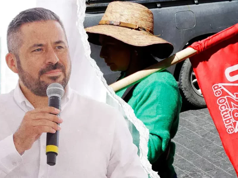 Ambulantes de UPVA “28 de octubre” desarmaron a policías de Puebla y dispararon: Adán Domínguez