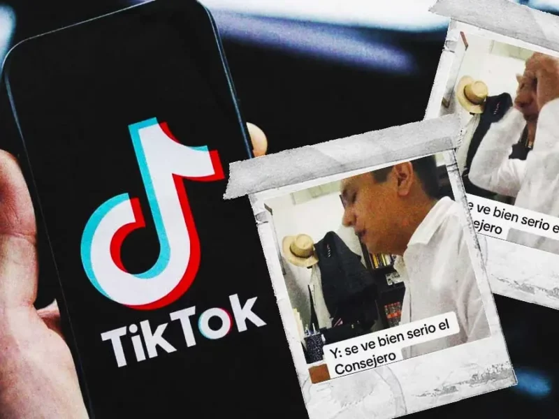 El consejero Miguel Ángel Bonilla usa instalaciones del IEE Puebla para grabar videos en TikTok 