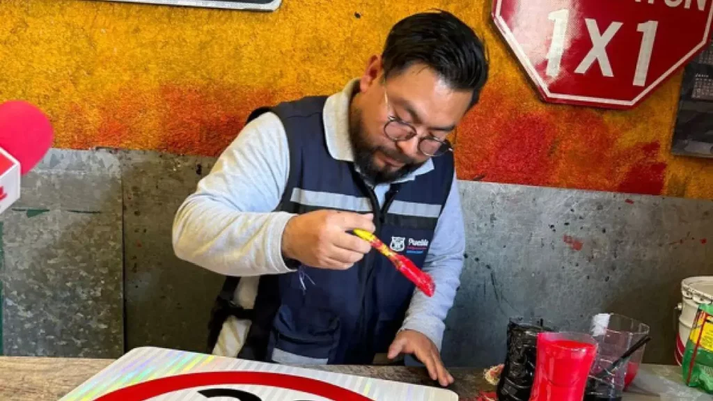 Mayor seguridad vial en Puebla con mantenimiento y nuevas señaléticas
