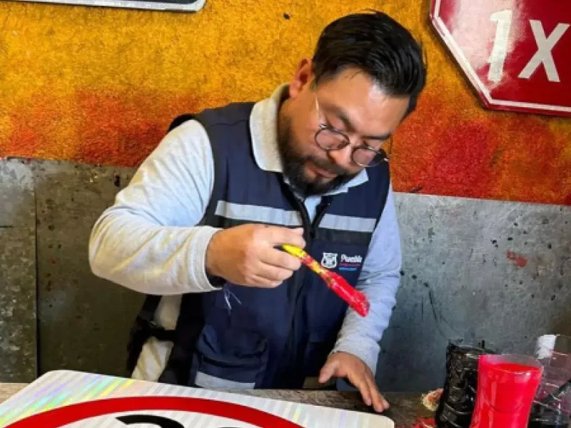Mayor seguridad vial en Puebla con mantenimiento y nuevas señaléticas