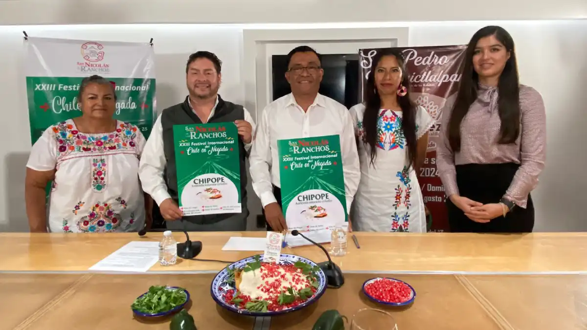 Desde el Congreso de Puebla invitan a la 23 Festival del Chile en Nogada en San Nicolás de los Ranchos