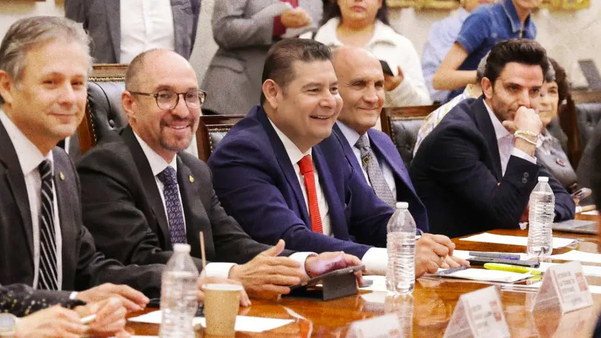 Alejandro Armenta se reúne con Cámaras de Comercio de Puebla y la Concanaco