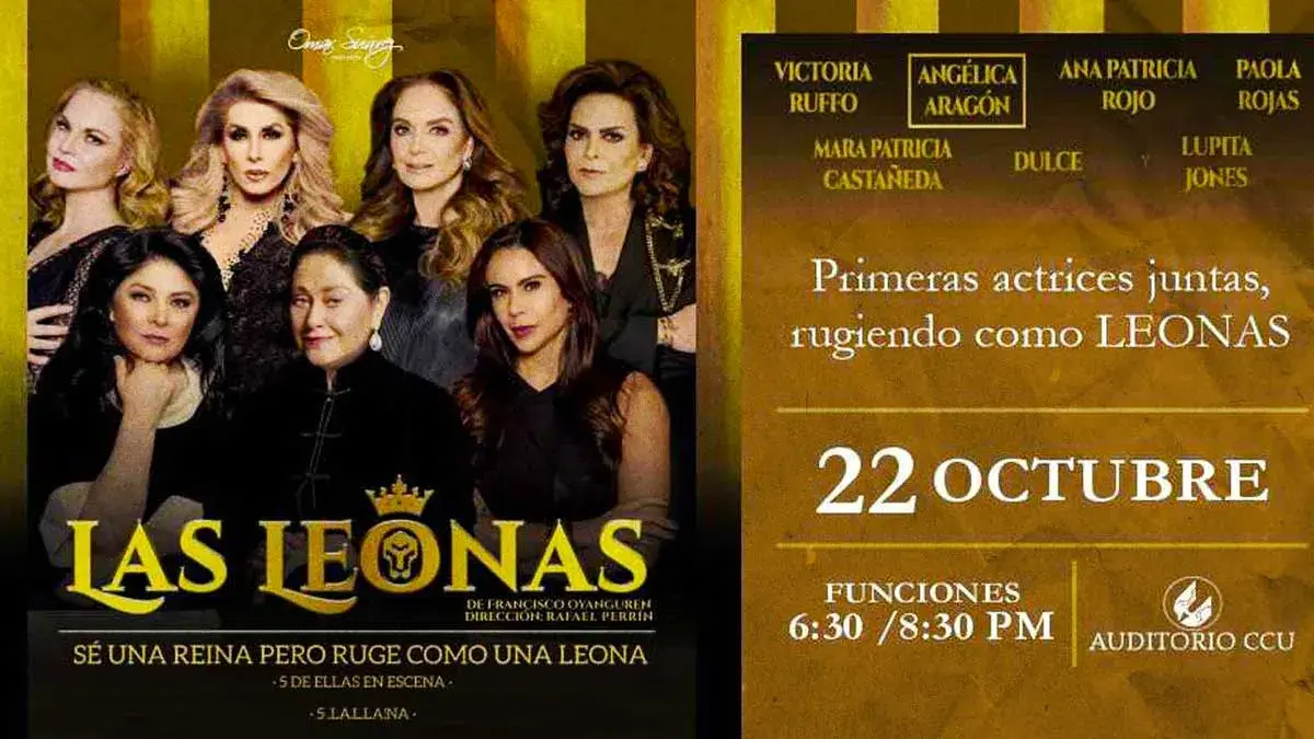 Estrellas de la televisión mexicana llegan a Puebla para presentar “Las Leonas” 