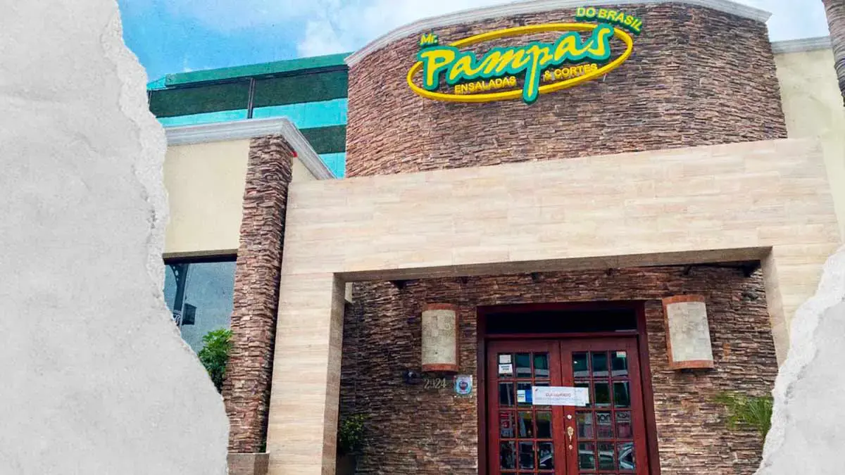 Clausuran restaurante Mr Pampas en la Avenida Juárez en Puebla 