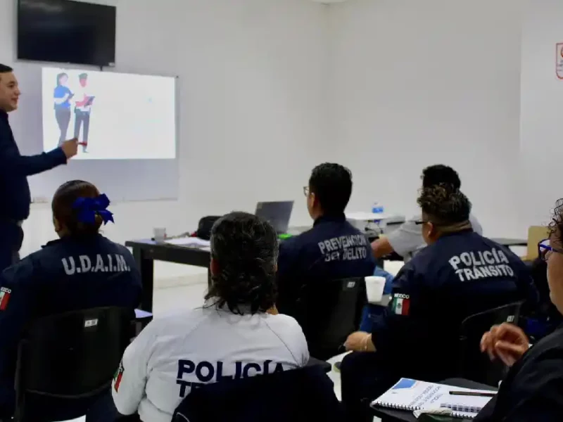 Mantiene Policía de San Andrés Cholula capacitación continua