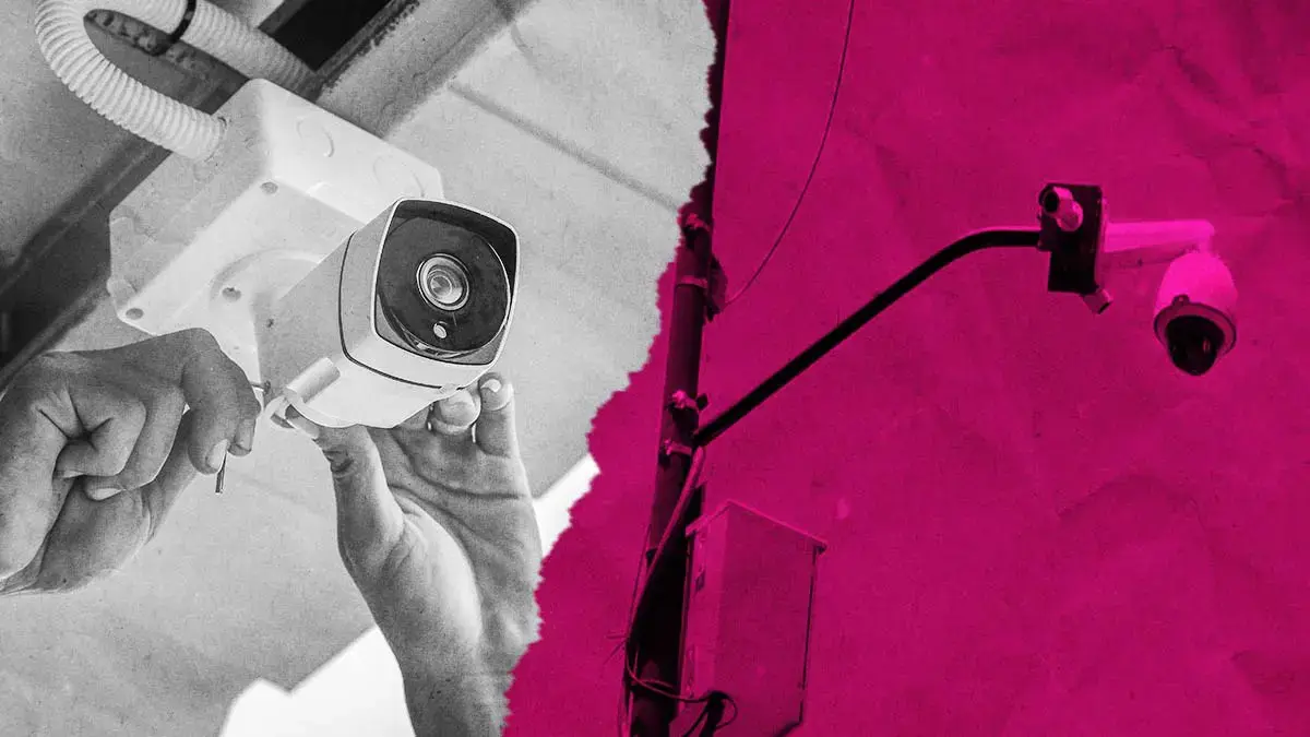 Graban a hombre mientras robaba cámaras de videovigilancia en Tehuacán, Puebla