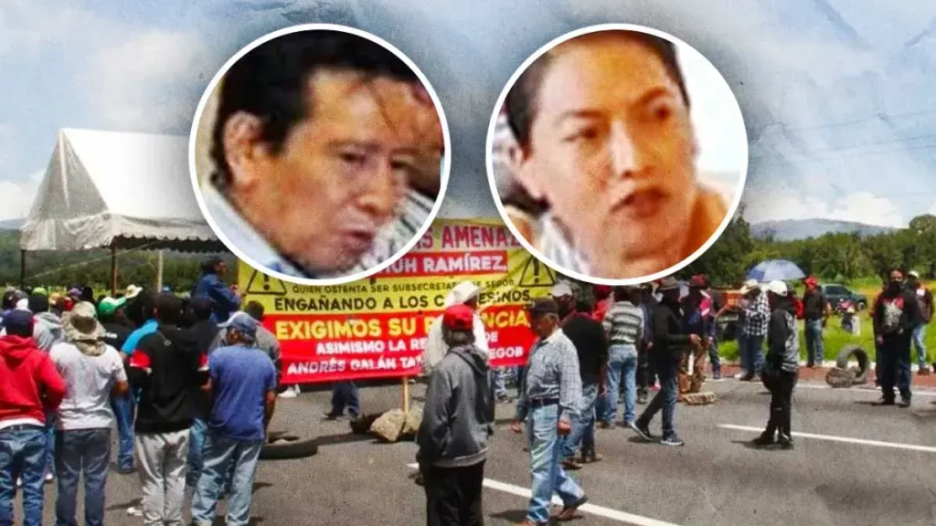 Identifican a los abogados detrás del bloqueo de ejidatarios en la autopista México-Puebla