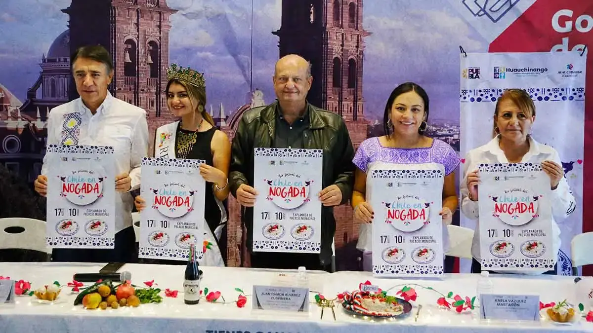 Huauchinango está listo para su tercer Festival del Chile en Nogada