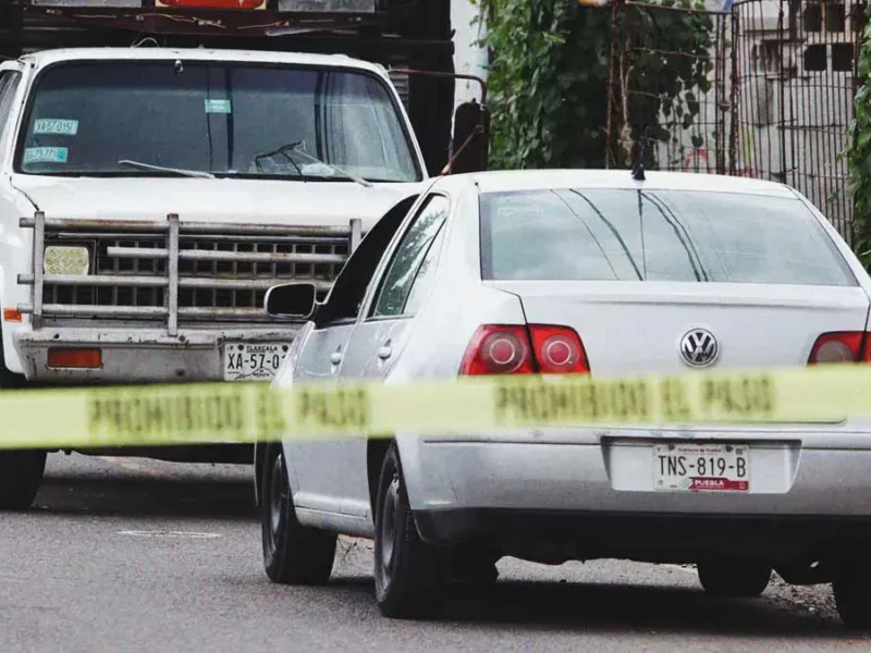 Matan a automovilista en San Pedro Cholula; le dispararon dentro de su carro