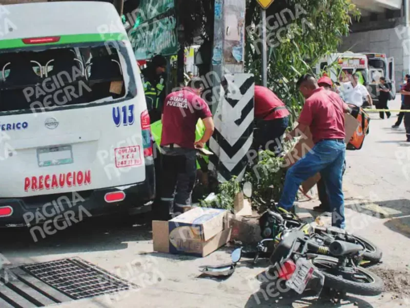 Choque dejó 19 personas heridas en Periférico Ecológico y Bulevar Valsequillo, Puebla