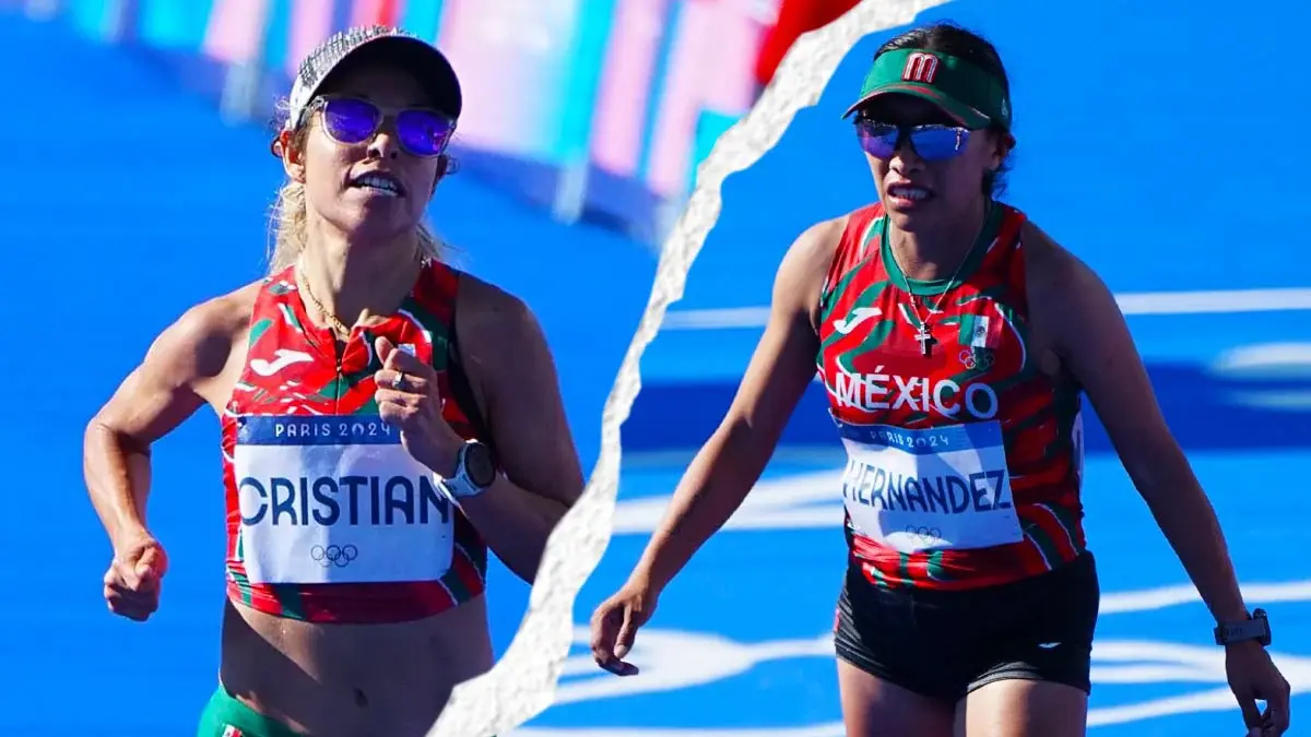 Citlali Cristian y Margarita Hernández participaron en maratón de los Juegos Olímpicos París 2024