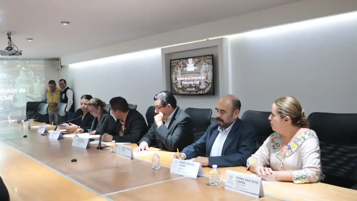 Aprueban en Comisión acuerdos para fortalecer sistemas de protección civil en zonas de riesgo