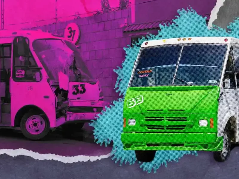 Hasta mayo 2024, transporte público de Puebla se vio involucrado en 207 accidentes
